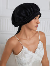 [Negro] SilkSilky-ES Gorros De Dormir 002