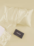 SilkSilky ES 30Momme Seda Pura Pillowcase Marfil 005