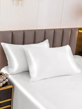 [Blanco] SilkSilky-ES 22Momme Seda Pura Pillowcase 002