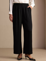 [Negro] SilkSilky-ES Womens Pants 001