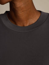 [Gris] SilkSilky-ES Half Sleeve Crew Neck Camisetas de Mujer 004