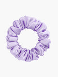 SilkSilky ES 19Momme Seda Pura Scrunchie Lavanda 005