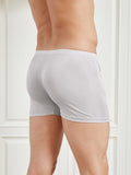 SilkSilky ES Tejido de seda Mens Underwear Gris 005