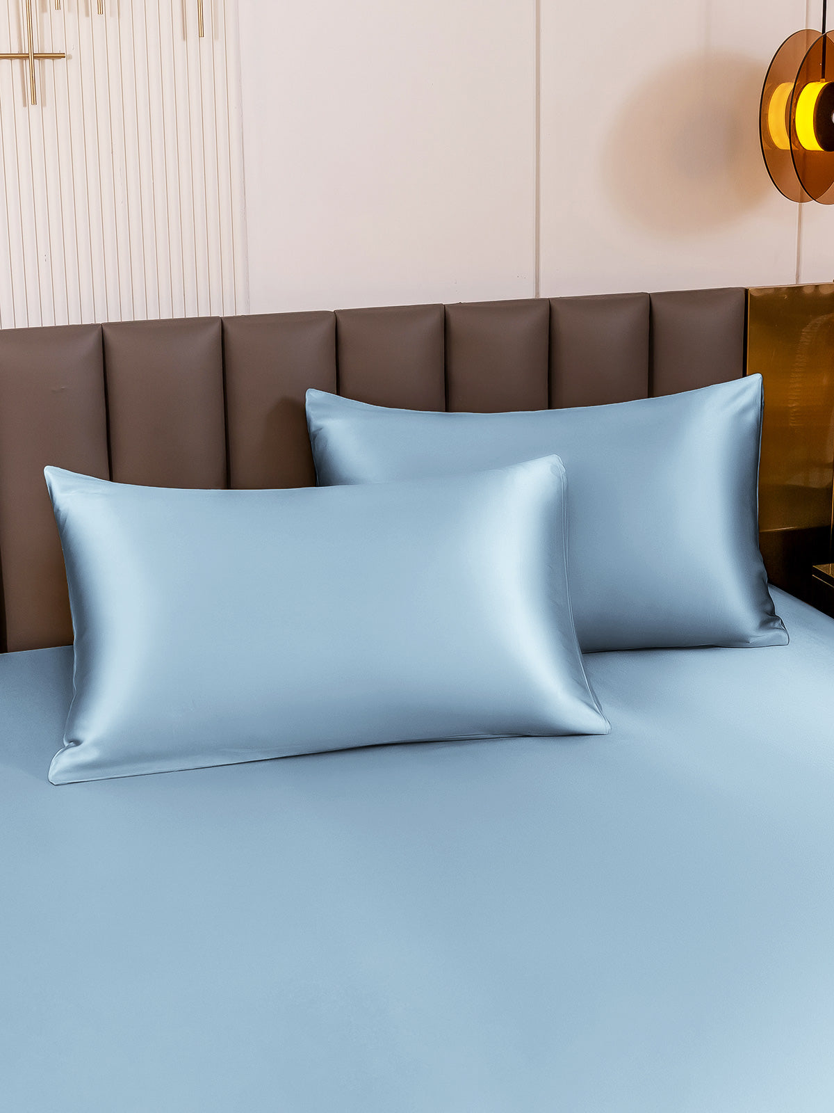 [Azul Claro] SilkSilky-ES 19Momme Seda Pura Pillowcase 003