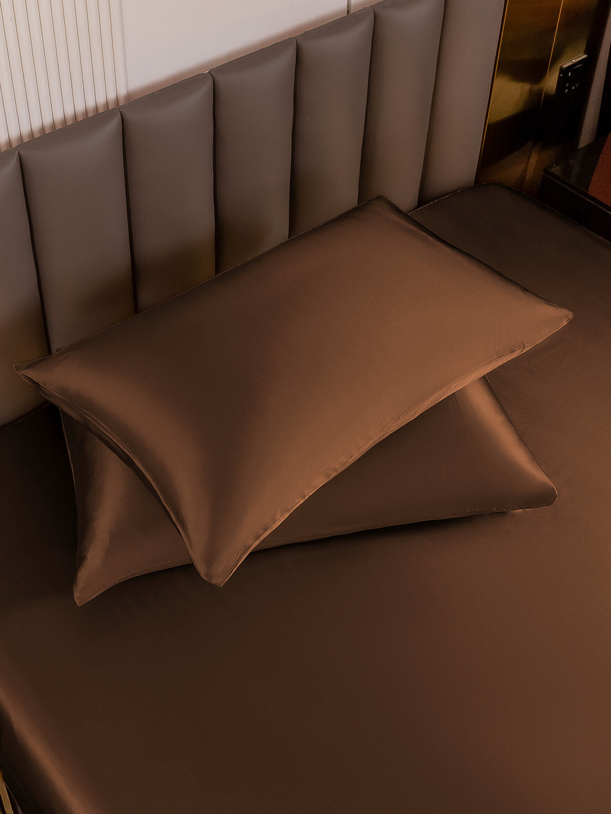 [Café] SilkSilky-ES 19Momme Seda Pura Pillowcase 004