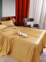 [Champán] SilkSilky-ES 25Momme Seda Pura Bedding Set 005