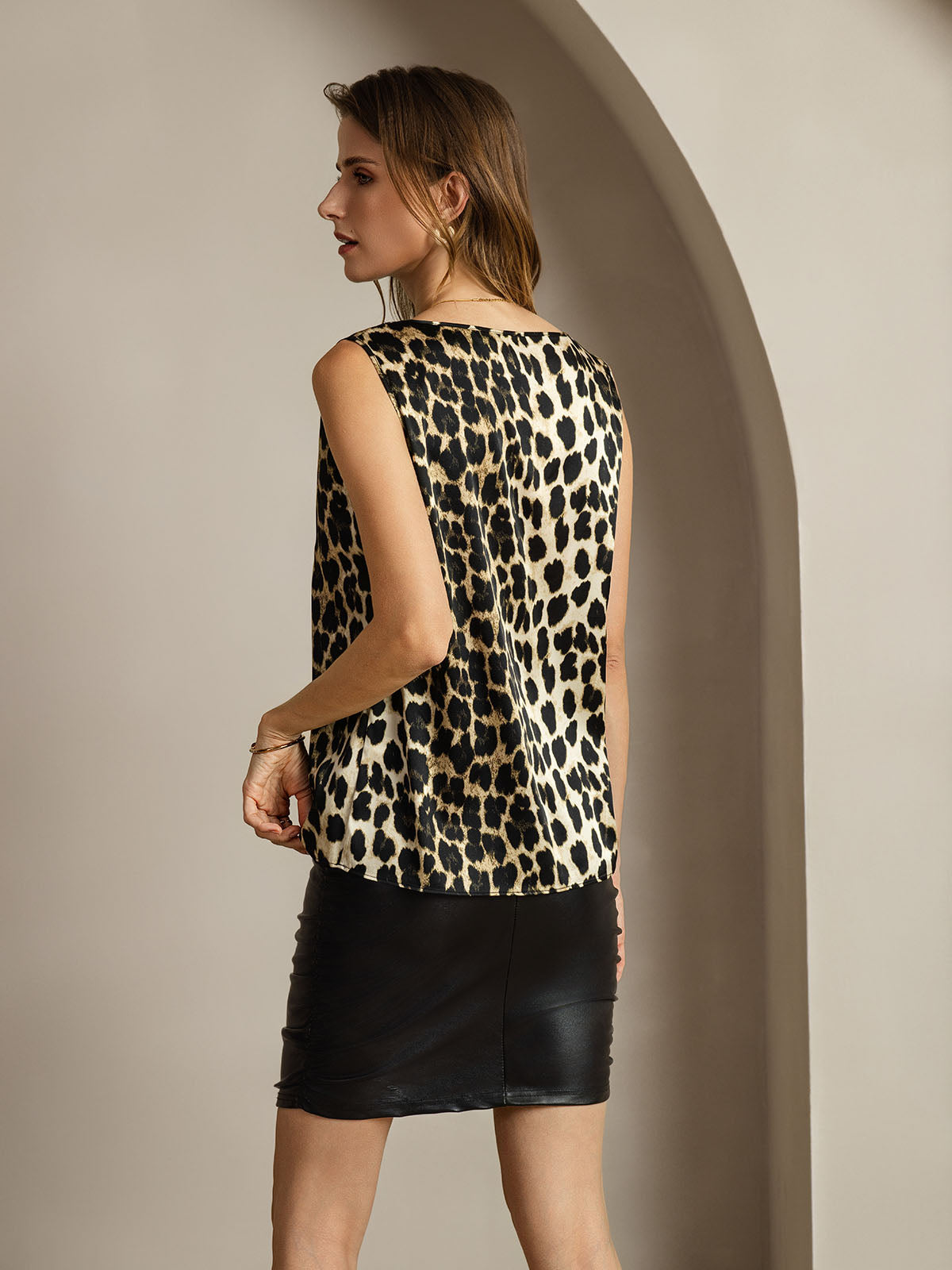 [Leopardo] SilkSilky-ES 19Momme Seda Camisoles 002