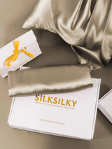 [Caqui] SilkSilky-ES 19Momme Seda Pura Pillowcase 006