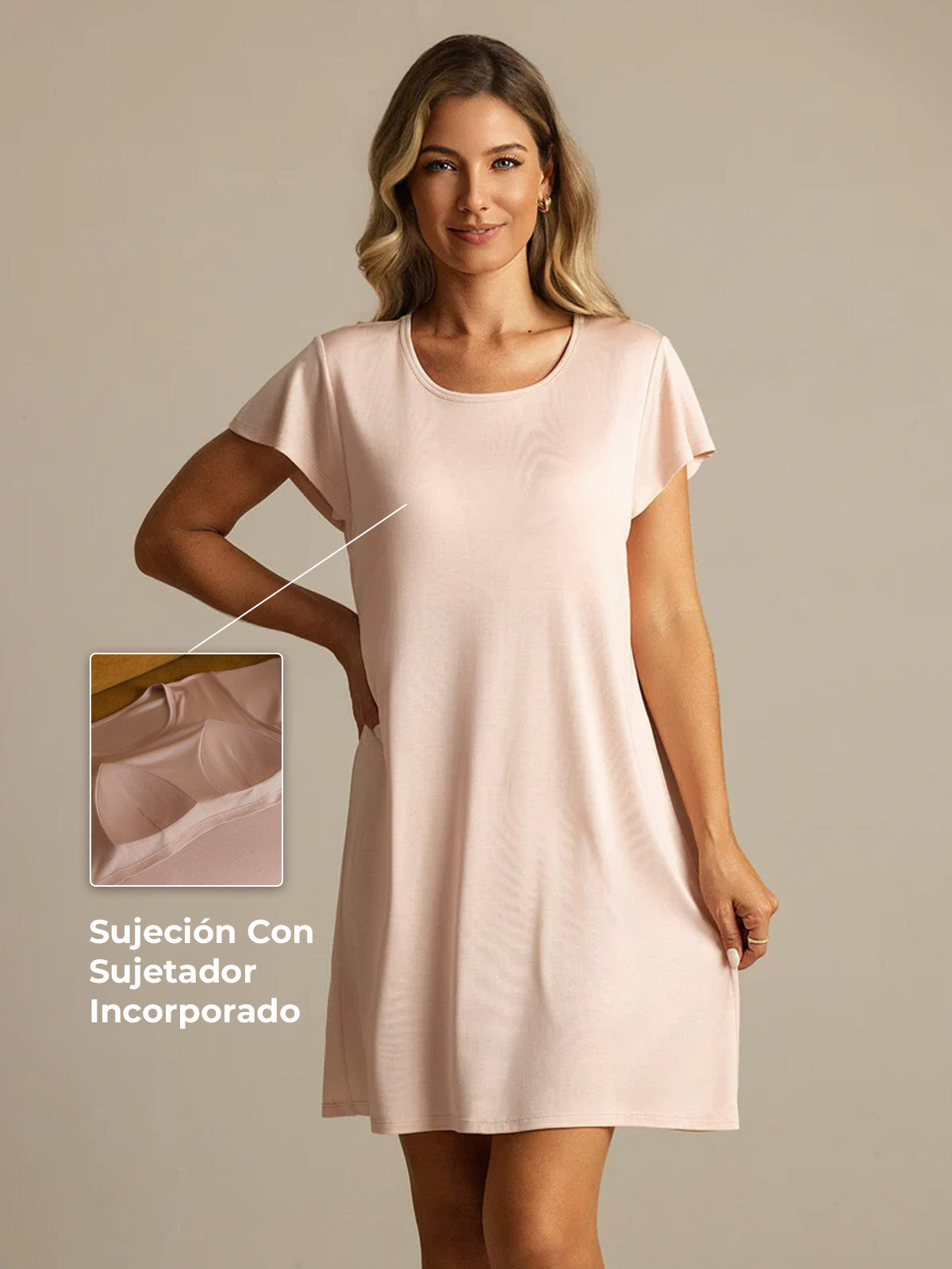 [Rosa] SilkSilky-ES Seda Pura Nightgown 001,
