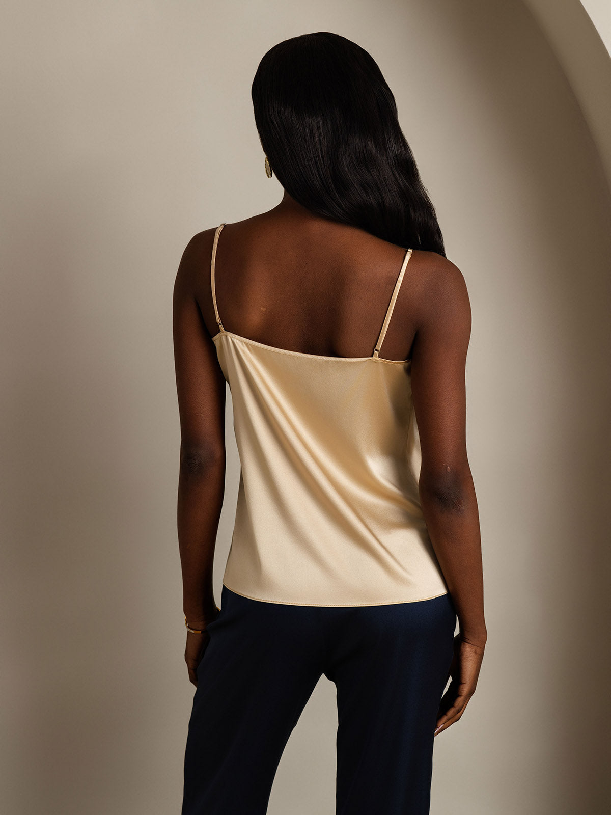 [Champán] SilkSilky-ES 19Momme Seda Camisoles 002