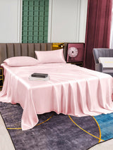 [Rosa] SilkSilky-ES 25Momme Juego de ropa de cama 005