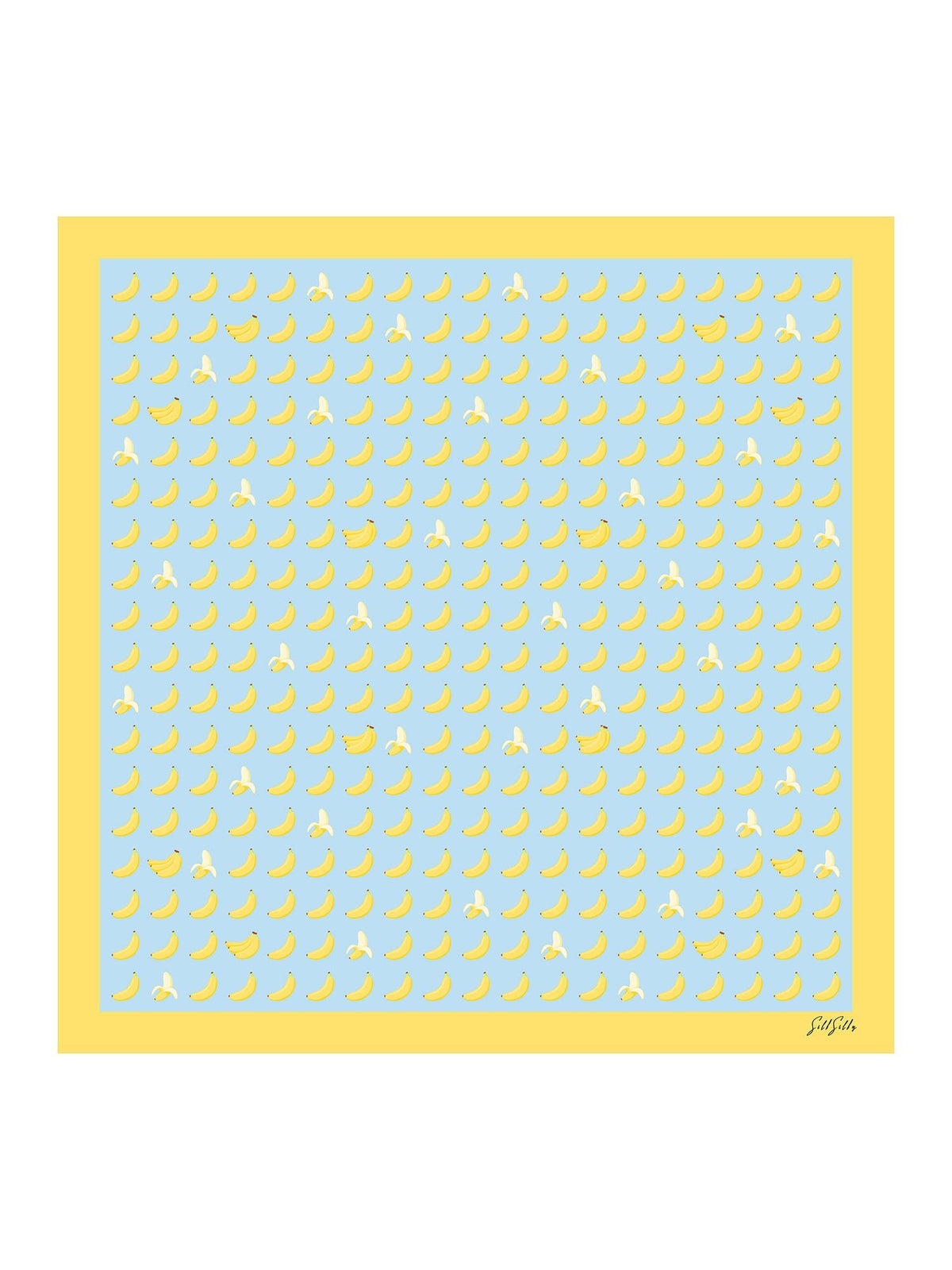 [Plátano Azul] SilkSilky-ES Bufanda 001