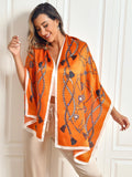 SilkSilky ES Seda Pura Scarf Naranja 004