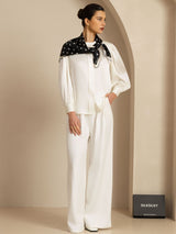 [Negro] SilkSilky-ES Scarf 006
