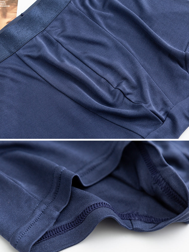 [Blu Scuro] SilkSilky-IT Intimo da uomo 007