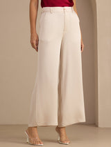 [Beige] SilkSilky-ES Womens Pants 003