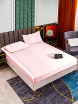 [Rosa] SilkSilky-ES 25Momme Juego de ropa de cama 001