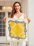 SilkSilky ES Seda Pura Scarf Amarillo 003