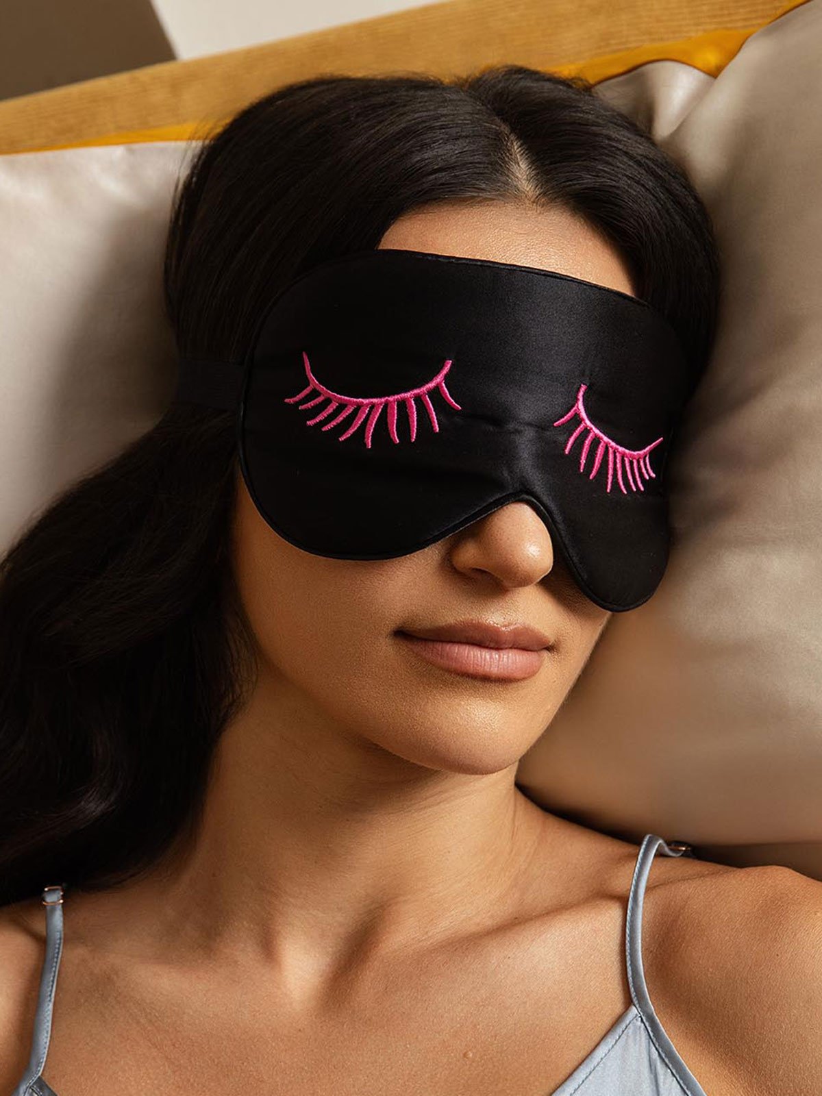 [PestañasRosadas] SilkSilky-ES Seda Pura Eye Mask 003