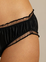 [Negro] SilkSilky-ES Panty 004