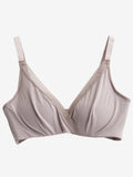 SilkSilky ES Tejido de seda Bra Gris 004