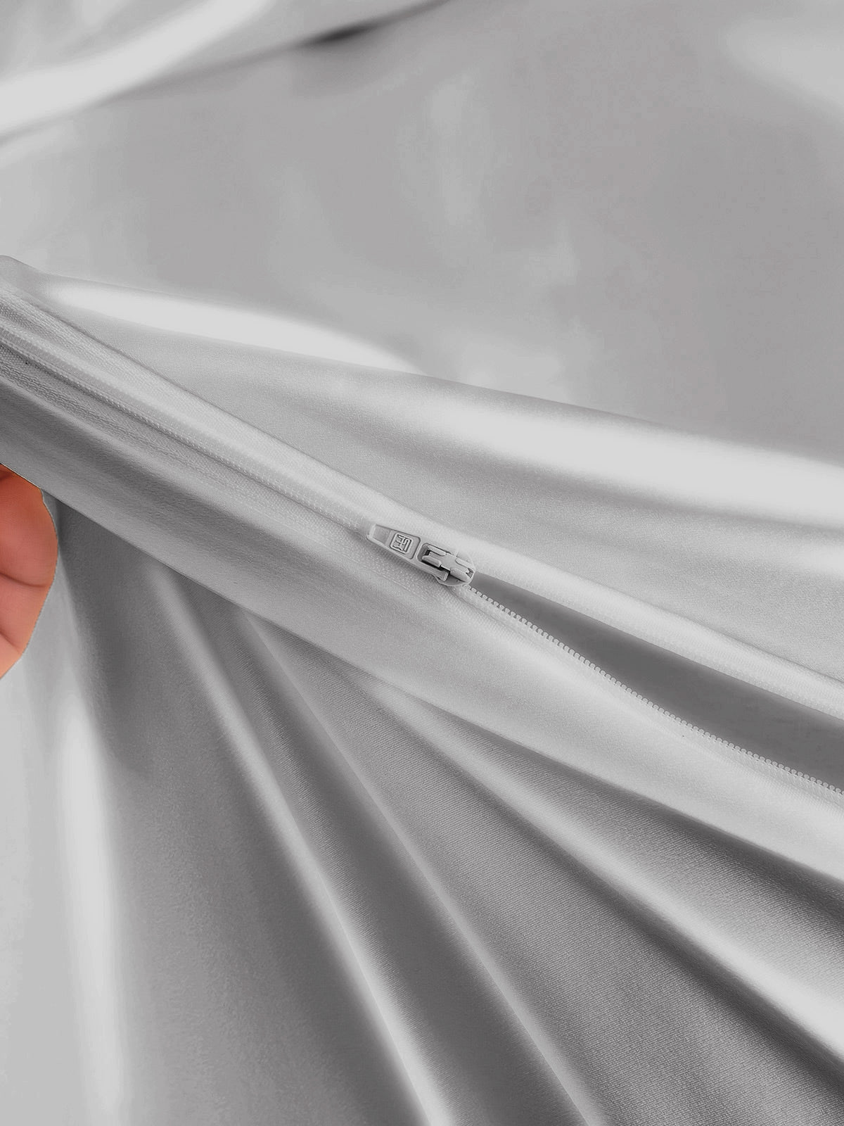 [Plata] SilkSilky-ES 22Momme Seda Pura Duvet Cover 005