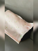 Funda de Almohada de Seda 100% Mulberry 19 Momme - Lirio