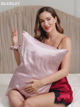 SilkSilky-ES 30Momme Fundas De Almohada video 001