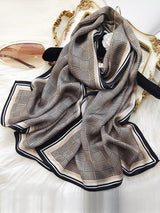 [P027] SilkSilky-ES Seda Pura Scarf 005