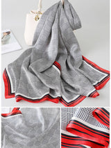 [P028] SilkSilky-ES Seda Pura Scarf 002