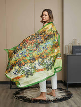 [P072] SilkSilky-ES Seda Pura Scarf 004