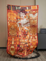 [P073] SilkSilky-ES Seda Pura Scarf 003