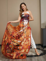 [P073] SilkSilky-ES Seda Pura Scarf 008