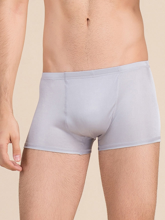 SilkSilky ES Tejido de seda Mens Underwear Gris 001