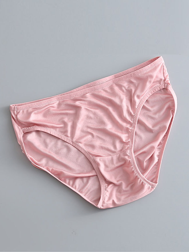 SilkSilky ES Tejido de seda Panty Rosa 012