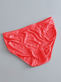 SilkSilky ES Tejido de seda Panty Rojo 006